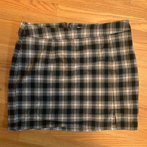 Garage Mini Checkered Skirt